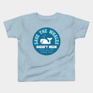 Save The Whales Kids T-Shirt